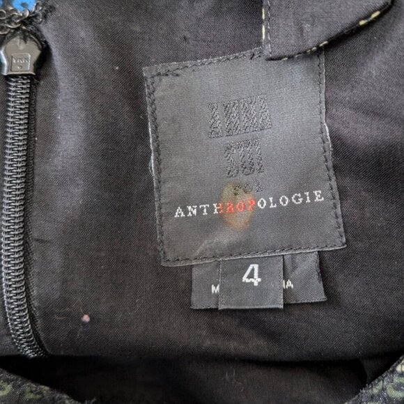 Anna Sui Anthropologie Beaded Front Dress - Picture 7 of 7